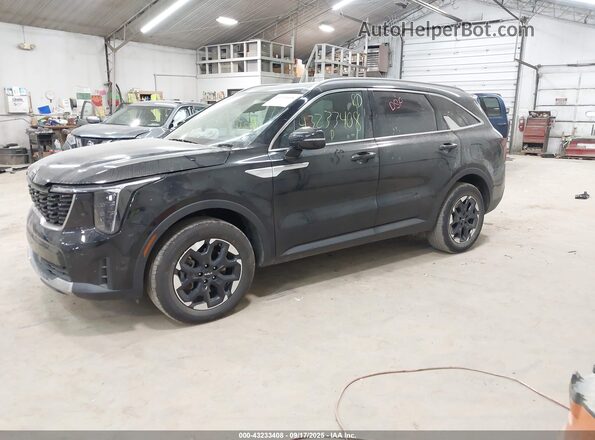 5XYRLDJC1RG287998 2024 KIA SORENTO Черный Передняя левая четверть