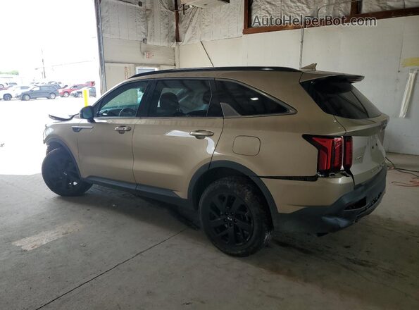 5XYRLDLC0MG024889 2021 KIA SORENTO Tan Rear left