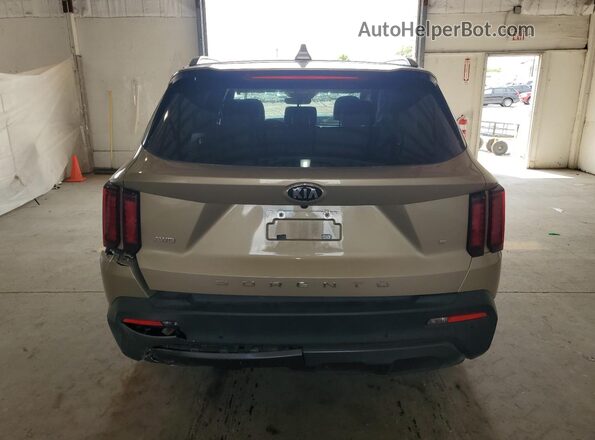 5XYRLDLC0MG024889 2021 KIA SORENTO Tan Rear view