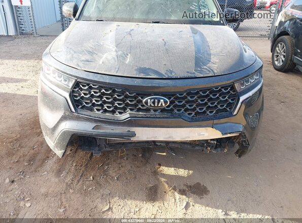 5XYRLDLC7MG003862 2021 KIA SORENTO Серый Вид спереди