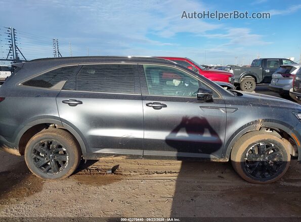 5XYRLDLC7MG003862 2021 KIA SORENTO Серый Вид задней части салона