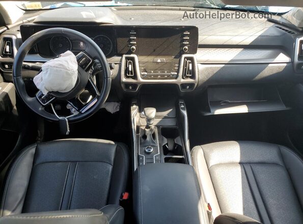 5XYRLDLC9MG008349 2021 KIA SORENTO Gray Առջևի վահանակի տեսք