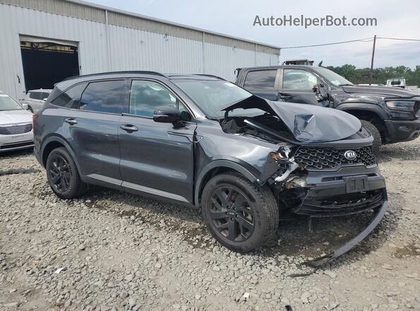 5XYRLDLC9MG008349 2021 KIA SORENTO Gray Առջևի աջ