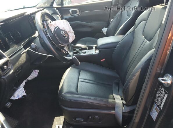 5XYRLDLC9MG008349 2021 KIA SORENTO Gray Սալոնի դիմացի տեսք