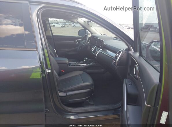 5XYRLDLCXMG001815 2021 KIA SORENTO Black წინა სალონის ხედი