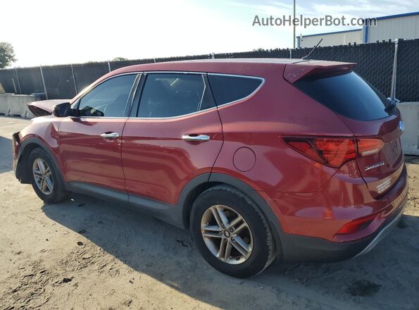5XYZT3LB4JG504236 2018 HYUNDAI SANTA Red 