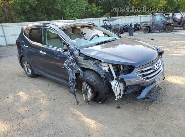 5XYZU3LB1HG417840 2017 HYUNDAI SANTA Blue 