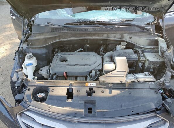 5XYZU3LB1HG417840 2017 HYUNDAI SANTA Blue 