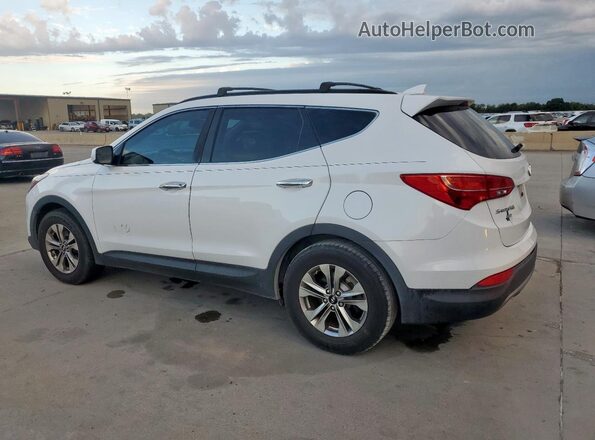 5XYZU3LB6GG316324 2016 HYUNDAI SANTA White Tył lewy