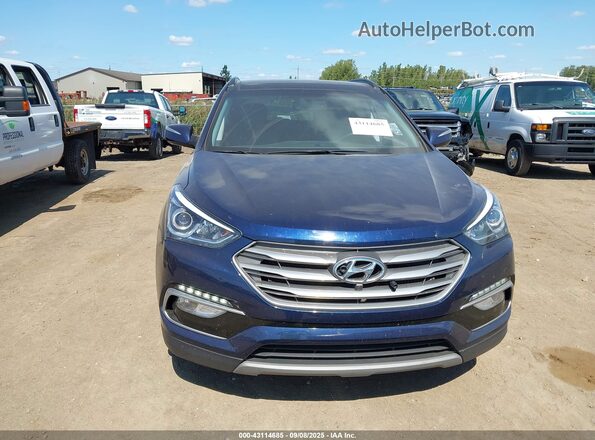 5XYZW4LA2JG548398 2018 HYUNDAI SANTA FE SPORT Blue 