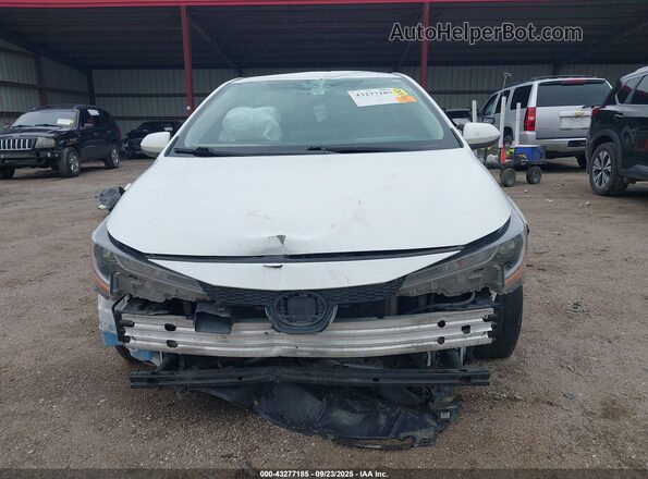 5YFEPMAE4MP176855 2021 TOYOTA LL White Widok zestawu wskaźników