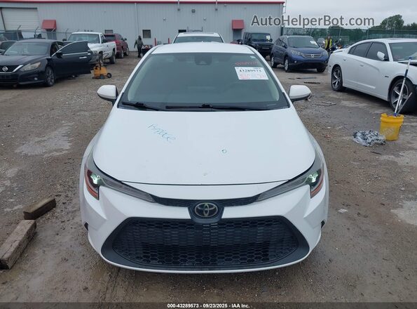 5YFEPRAE8LP107761 2020 TOYOTA LL White Вид щитка приладів