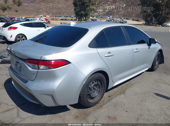 5YFEPRAE8LP137522 2020 TOYOTA LL Silver Rear right