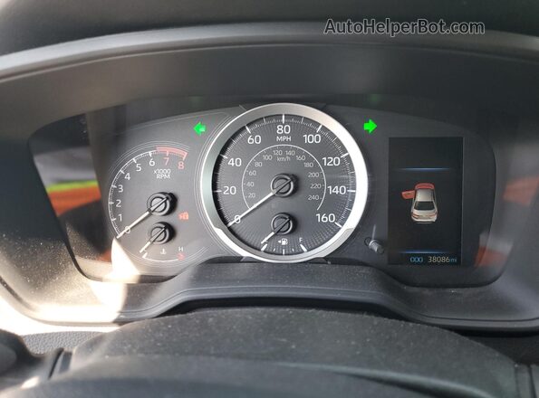 5YFHPRAE4LP029430 2020 TOYOTA LL Серый Вид щитка приборов
