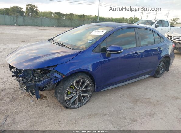 5YFS4MCE0NP113987 2022 TOYOTA LL Blue Vista tres cuartos delantera izquierda