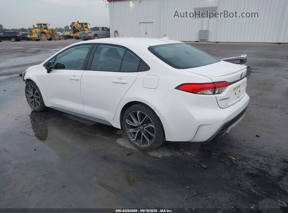 5YFS4MCE5NP111992 2022 TOYOTA LL White Задня ліва чверть