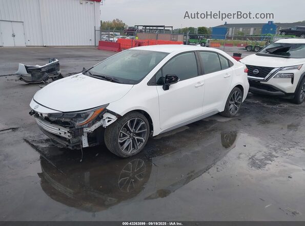 5YFS4MCE5NP111992 2022 TOYOTA LL White Передня ліва чверть