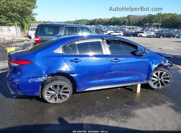 5YFS4RCE9LP048437 2020 TOYOTA LL Синий Вид щитка приборов