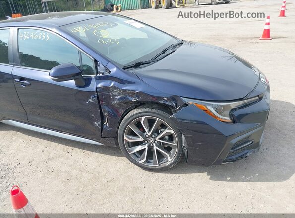 5YFT4RCE0LP025407 2020 TOYOTA LL Dark Blue Front view