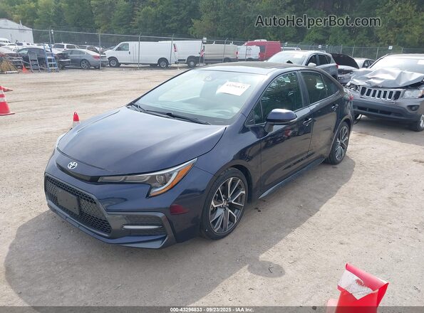 5YFT4RCE0LP025407 2020 TOYOTA LL Dark Blue Front left