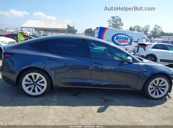 5YJ3E1EA2NF373541 2022 TESLA MODEL 3 Gray სალონის 360-გრადუსიანი ხედი