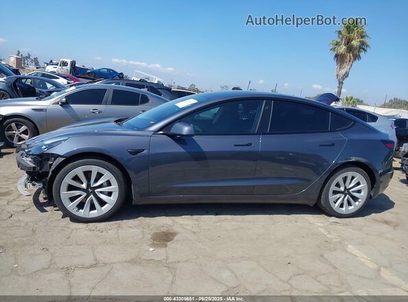 5YJ3E1EA2NF373541 2022 TESLA MODEL 3 Gray 