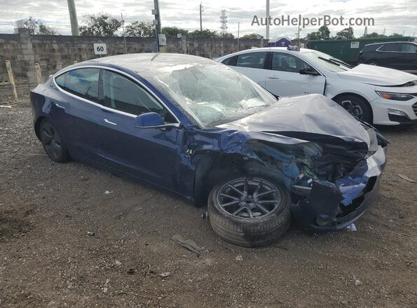 5YJ3E1EA6LF796913 2020 TESLA MODEL 3 Blue Vista frontal