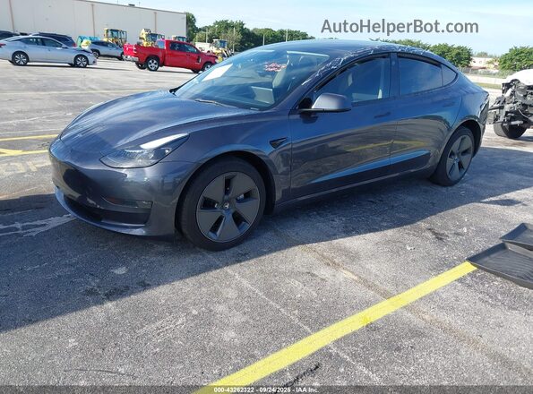 5YJ3E1EA7PF482841 2023 TESLA MODEL 3 Gray 