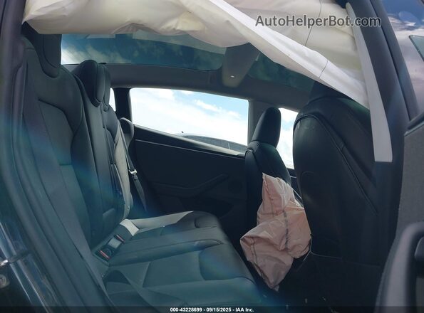 5YJ3E1EA7RF769731 2024 TESLA MODEL 3 Gray Widok naklejki z numerem VIN