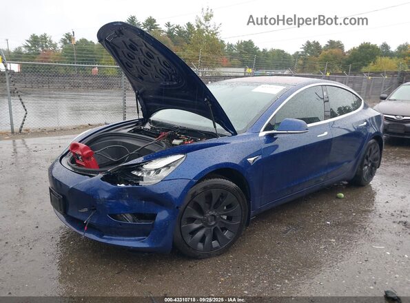 5YJ3E1EAXJF016960 2018 TESLA MODEL 3 Blue 