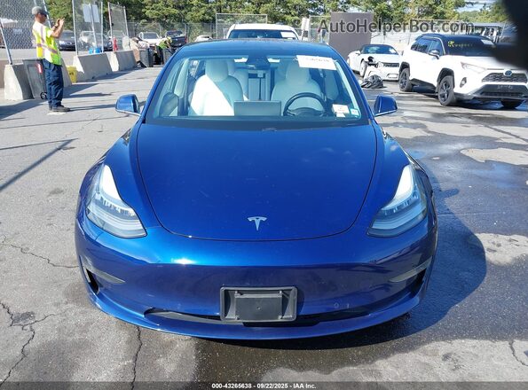 5YJ3E1EB0JF096570 2018 TESLA MODEL 3 Blue Սալոնի հետևի տեսք