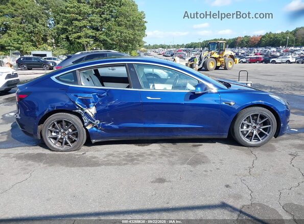 5YJ3E1EB0JF096570 2018 TESLA MODEL 3 Blue Սալոնի 360 աստիճան տեսք