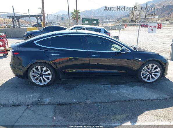 5YJ3E1EB0LF600764 2020 TESLA MODEL 3 Black Rear interior view