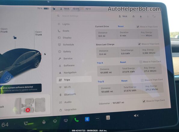 5YJ3E1EBXMF055867 2021 TESLA MODEL 3 Black 