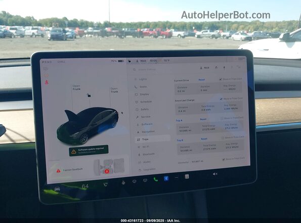 5YJ3E1EBXMF055867 2021 TESLA MODEL 3 Black 