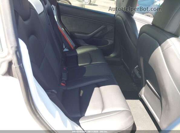 5YJ3E1EB2MF870662 2021 TESLA MODEL 3 White VIN կոդի պիտակի տեսք