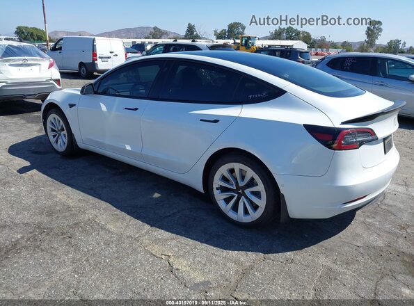 5YJ3E1EB2MF870662 2021 TESLA MODEL 3 White Հետևի ձախ