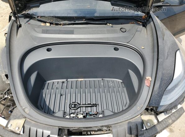 5YJ3E1EB2MF989988 2021 TESLA MODEL Black Widok wnętrza z tyłu