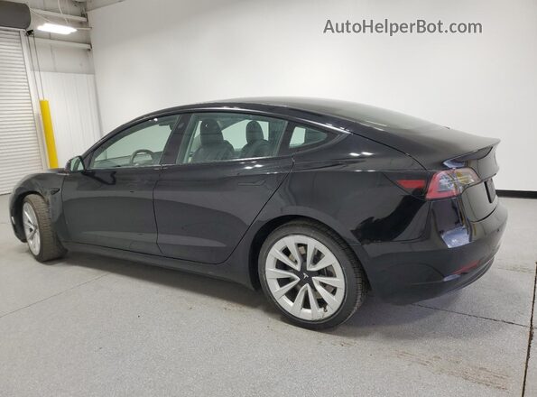 5YJ3E1EB2NF304891 2022 TESLA MODEL Black 
