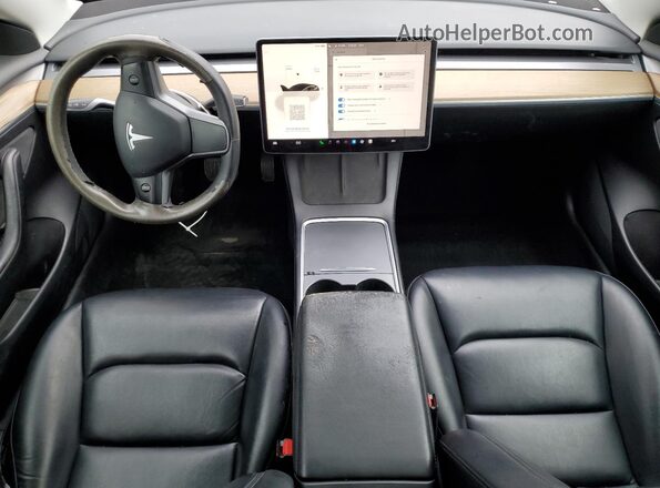 5YJ3E1EB2NF304891 2022 TESLA MODEL Black 