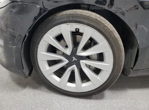 5YJ3E1EB2NF304891 2022 TESLA MODEL Black 