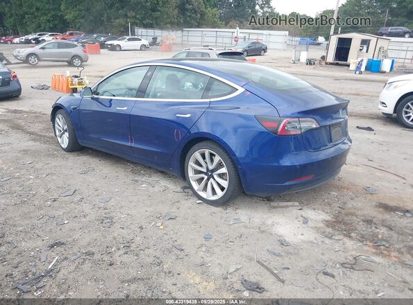 5YJ3E1EB3LF712197 2020 TESLA MODEL 3 Синий Задняя левая четверть