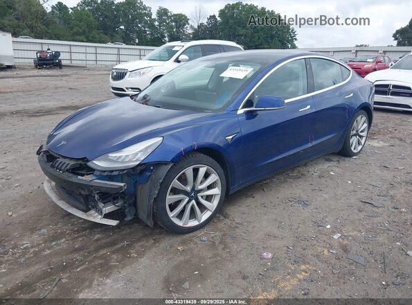 5YJ3E1EB3LF712197 2020 TESLA MODEL 3 Синий Передняя левая четверть