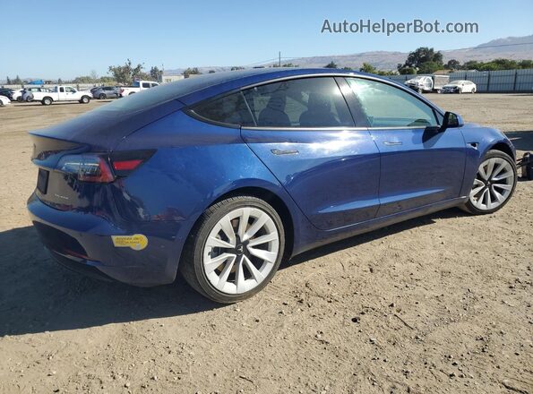 5YJ3E1EB3NF189850 2022 TESLA MODEL Blue 