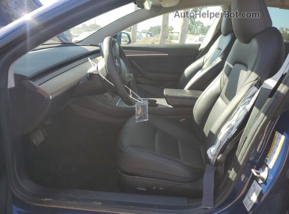 5YJ3E1EB3NF189850 2022 TESLA MODEL Blue 