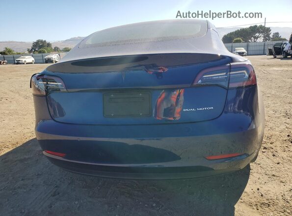 5YJ3E1EB3NF189850 2022 TESLA MODEL Blue 