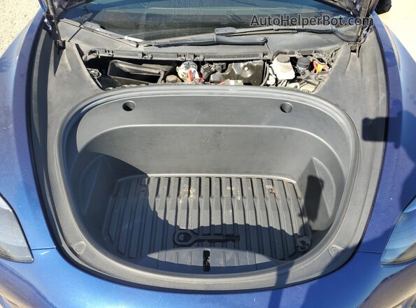 5YJ3E1EB3NF189850 2022 TESLA MODEL Blue 