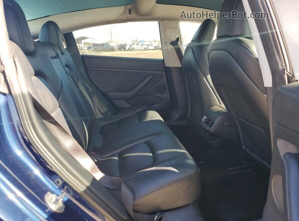 5YJ3E1EB3NF189850 2022 TESLA MODEL Blue 