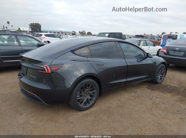5YJ3E1EB3SF881960 2025 TESLA MODEL 3 Gray Tył prawy