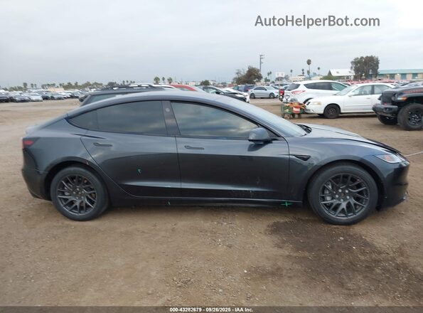 5YJ3E1EB3SF881960 2025 TESLA MODEL 3 Gray Widok wnętrza 360 stopni